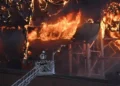Huge Fire Rips Through Popular Amusement Park on Boxing Day